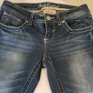 Red Camel Women's Dark Blue Boot Cut Jeans